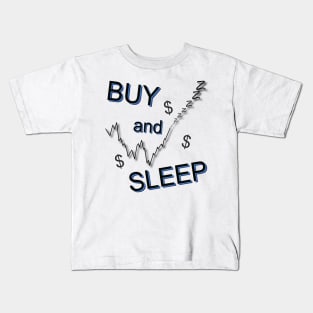 stocks strategy on the stock exchange Kids T-Shirt
